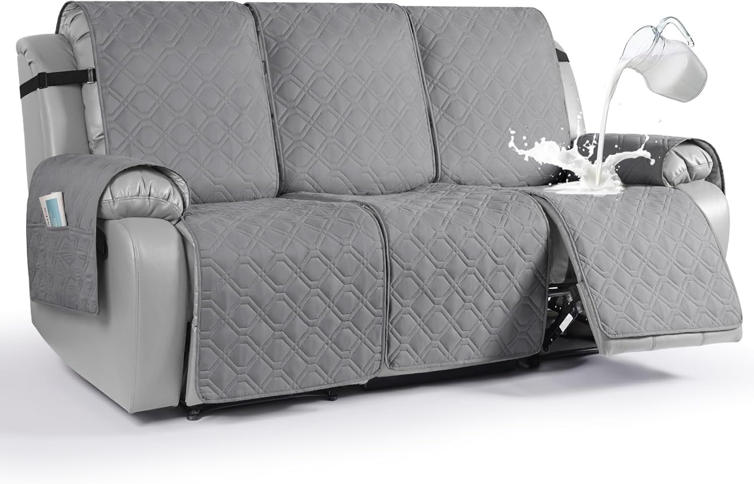VANSOFY Waterproof Recliner Couch Covers for Pets and Kids