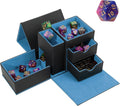 Dice Tray & Dice Tower Storage Box - 3 in 1 Dice Holder Case