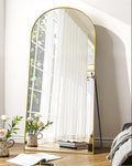 Full Length Mirror 58in x 21in Arched Floor Standing Mirror