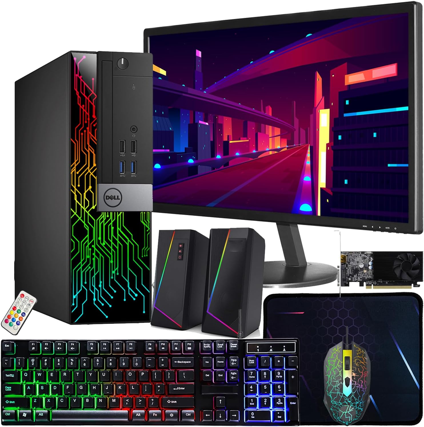 Dell OptiPlex 5060 SFF Gaming PC Bundle