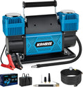 Kohree 12V Dual Cylinder Air Compressor - Fast Tire Inflator