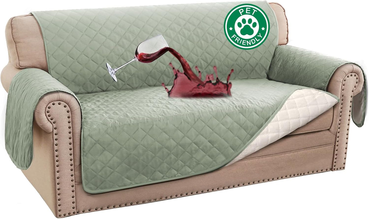 Turquoize Waterproof Couch Cover for 2 Cushion Loveseat 54in
