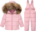 JiAmy Kids 2 Piece Snowsuit Set for Winter Fun and Warmth