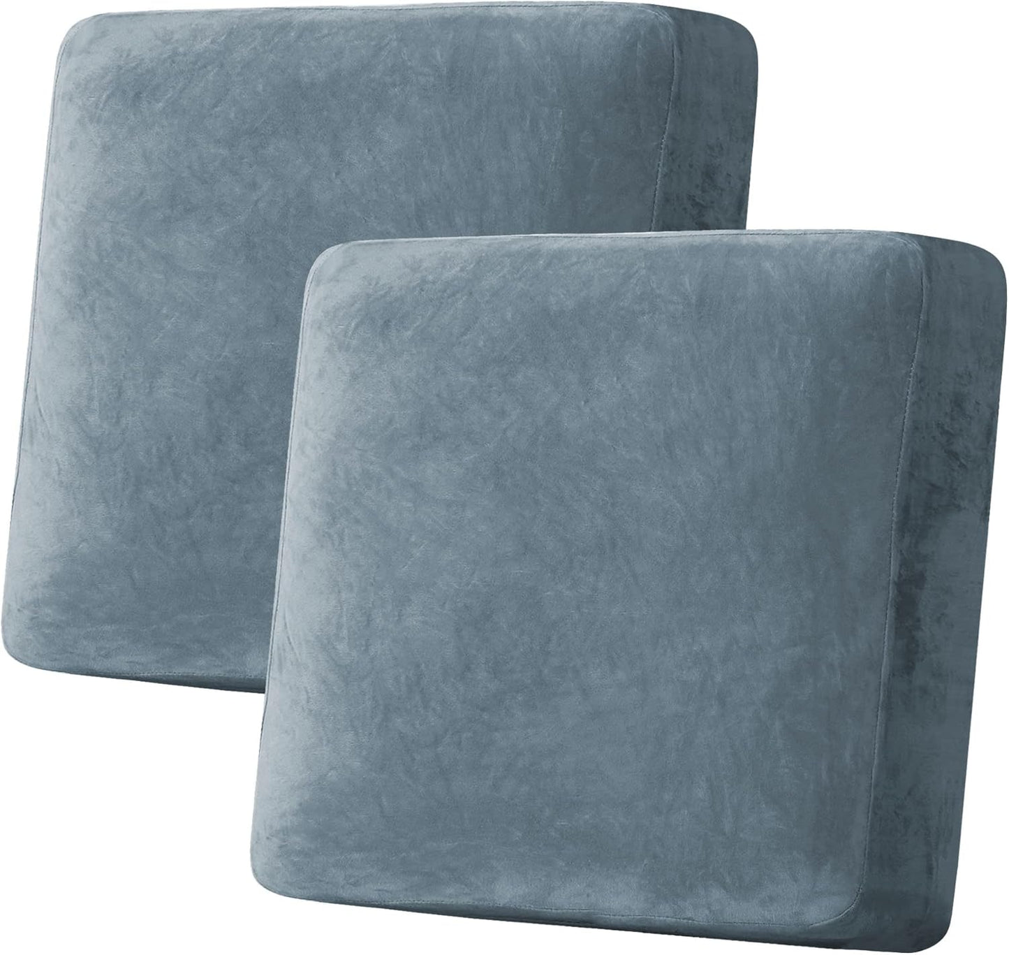 H.VERSAILTEX Velvet Stretch Couch Cushion Cover for Sofa Protection