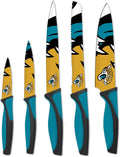 NFL Jacksonville Jaguars 5-Piece Kitchen Knife Set for Fans