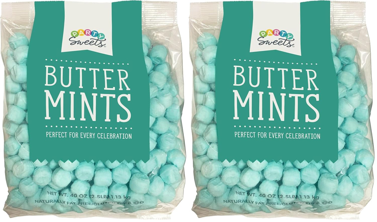 Party Sweets Blue Buttermints - Perfect for Any Celebration