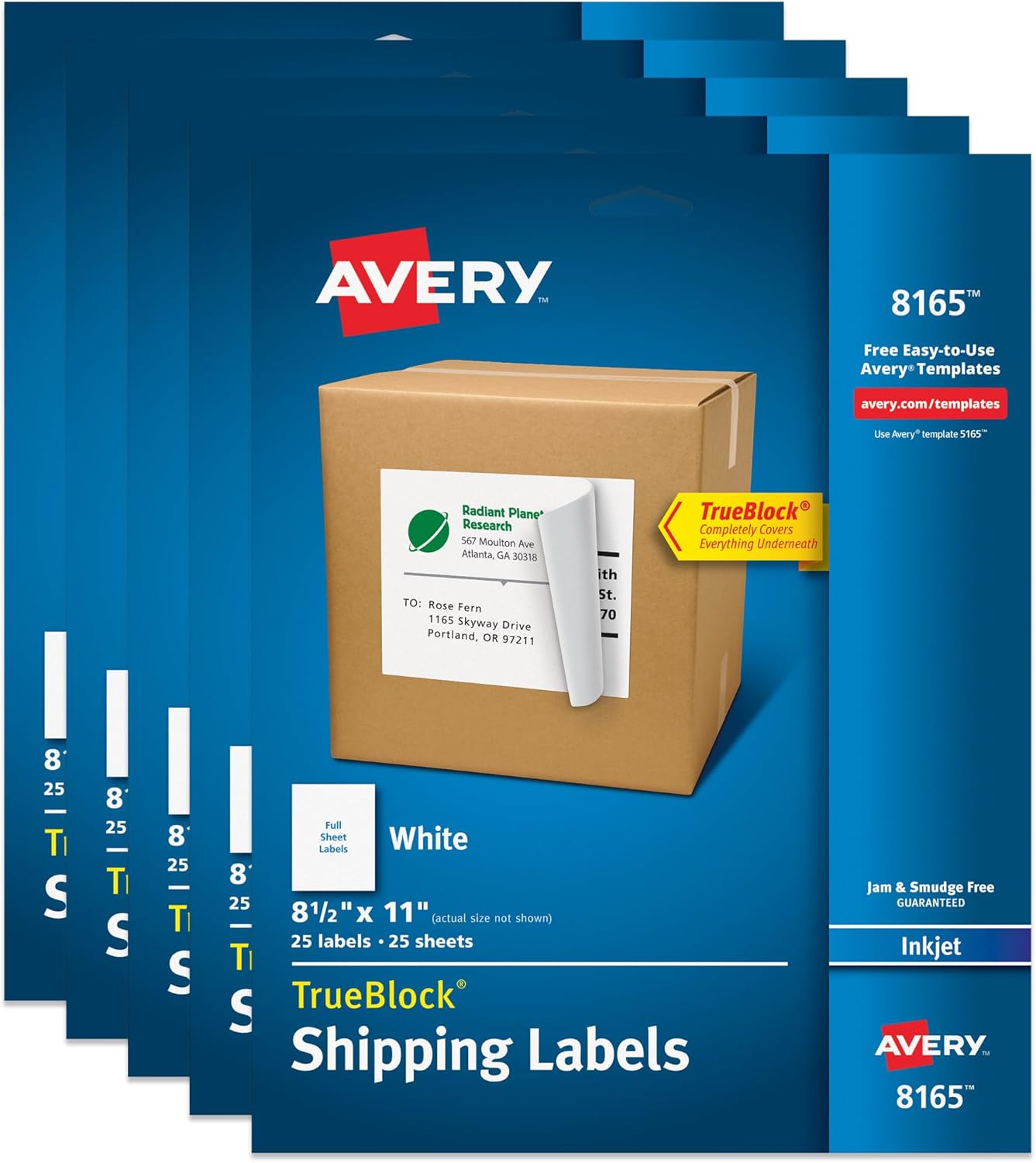 Avery Full-Sheet Printable Shipping Labels for All Your Needs