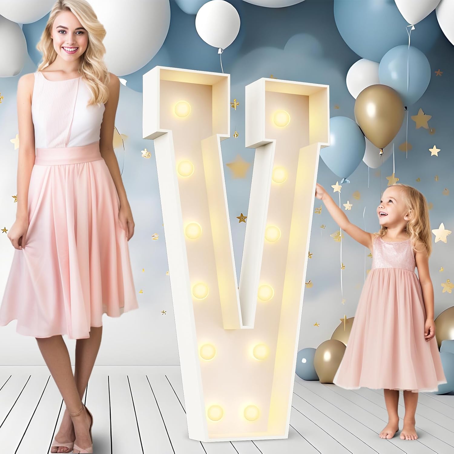 Light Up Letters for Party Decoration - 4FT Marquee Letters