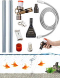 Fish Tank Gravel Cleaner Kit - Quick Water Change & Sand Wash