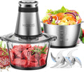 KOIOS 500W Electric Food Processor with 2 Bowls and Blades