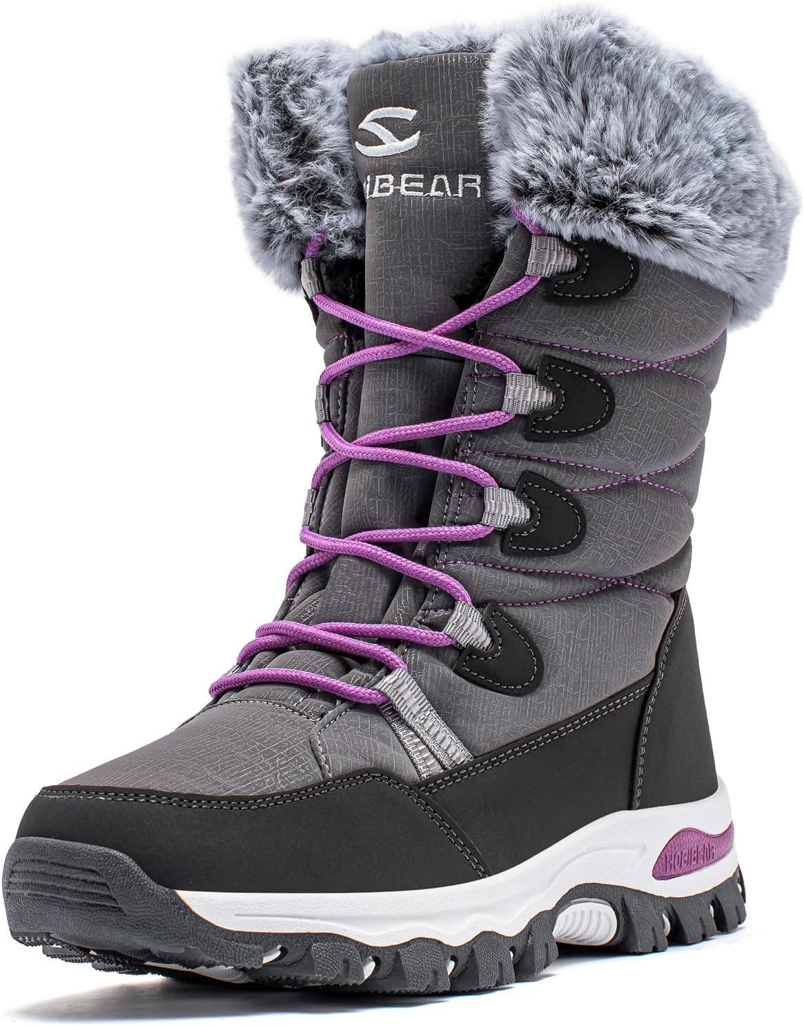 HOBIBEAR Women's Waterproof Winter Snow Boots for Comfort