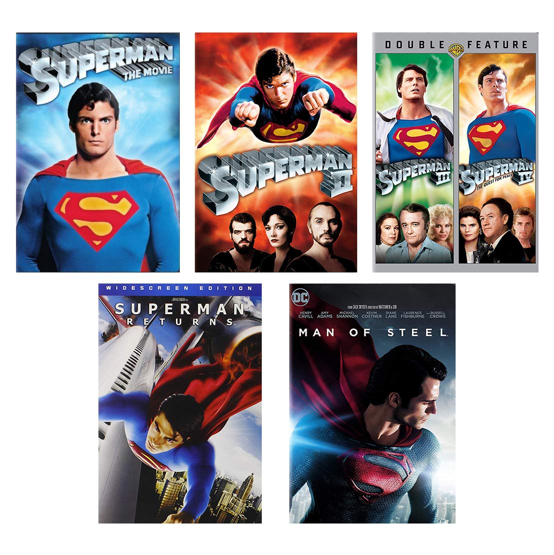 Superman: The Complete Legacy 6 Movie Collection Review
