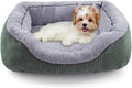 Small Dog Bed Orthopedic Warming Soft Calming Durable - Supportive