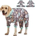 Large Dog PJS Hippos Zoo Cozy Pajamas 3XL - Slim Lightweight Fit