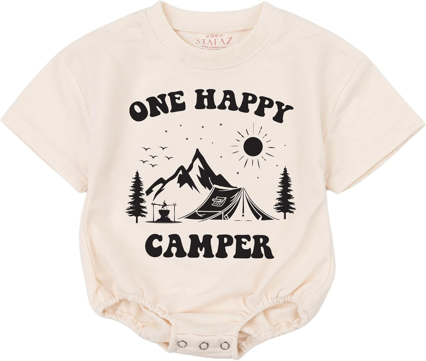 Happy Camper 1st Birthday Romper - STALOFAZ