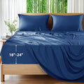 100% Viscose Bamboo Sheets King - Cooling Deep Pocket Set