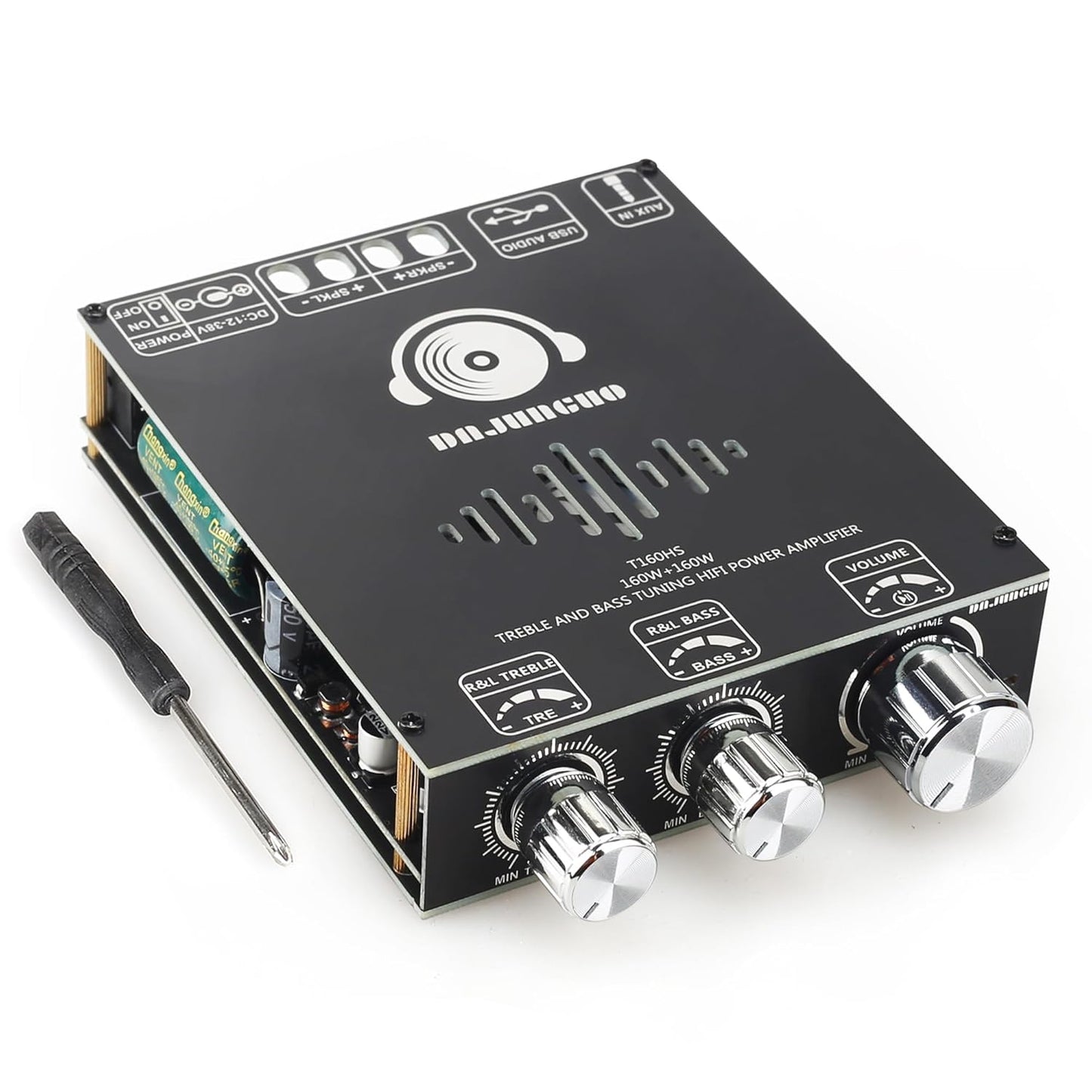 Powerful 160W+160W Stereo AMP Board for DIY Wireless Speakers by DAMGOO