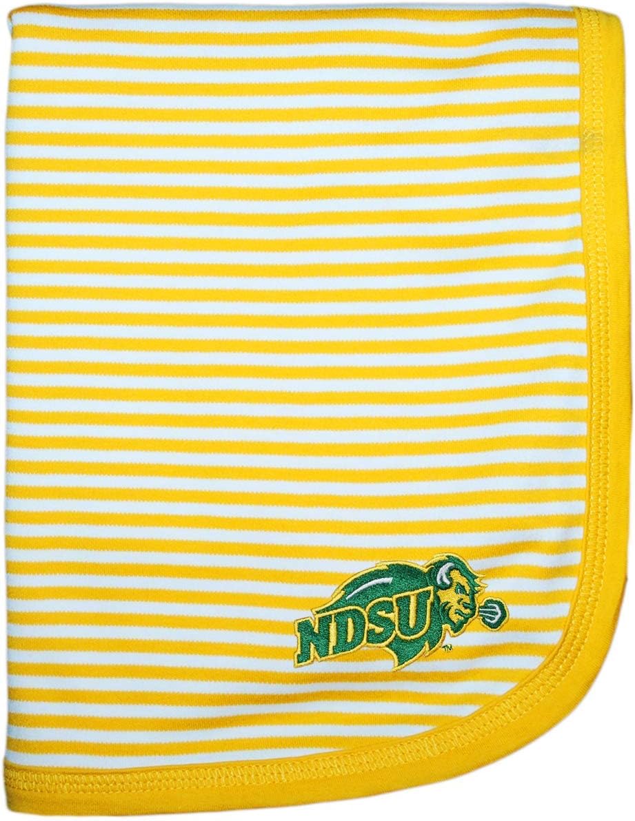 NDSU Bison Striped Baby and Toddler Blanket for Comfort
