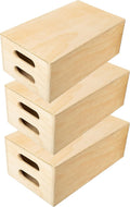 Filmcraft Apple Box Full 3 Pack - Smooth Plywood Apple Boxes