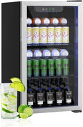 3.2 Cubic Feet Mini Fridge 126-Can Beverage Refrigerator