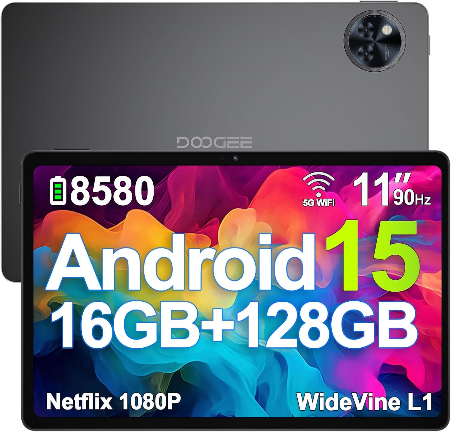DOOGEE U11 Android 15 Tablet with 11 inch 90Hz Display
