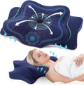 Cervical Pillow King Size - DONAMA Contour Memory Foam Neck Support