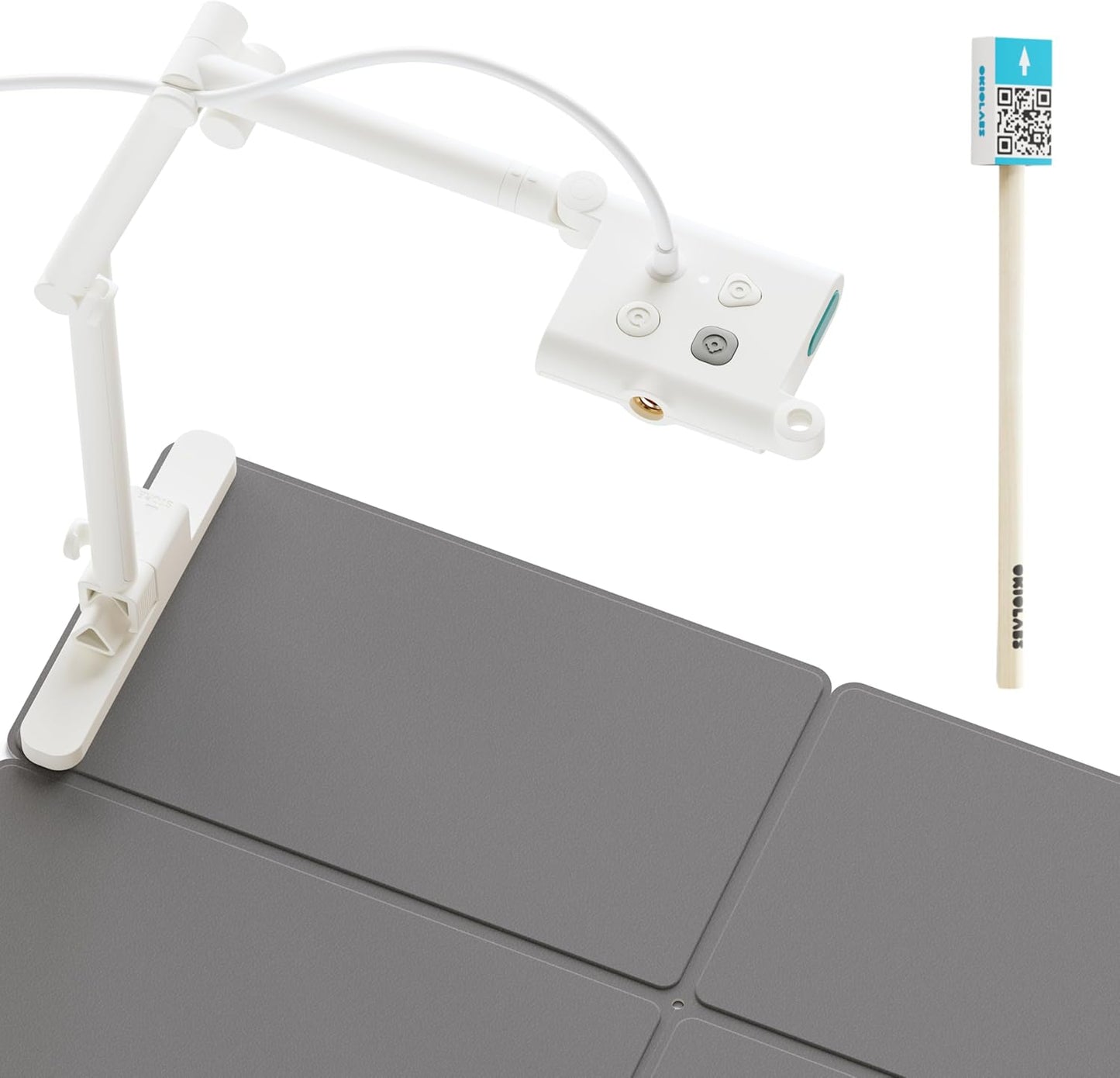 OKIOCAM S Plus 5MP Document Camera & Webcam for Teachers
