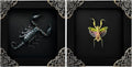 Real Framed Mantis and Scorpion Shadow Box - Handmade Gothic Decor