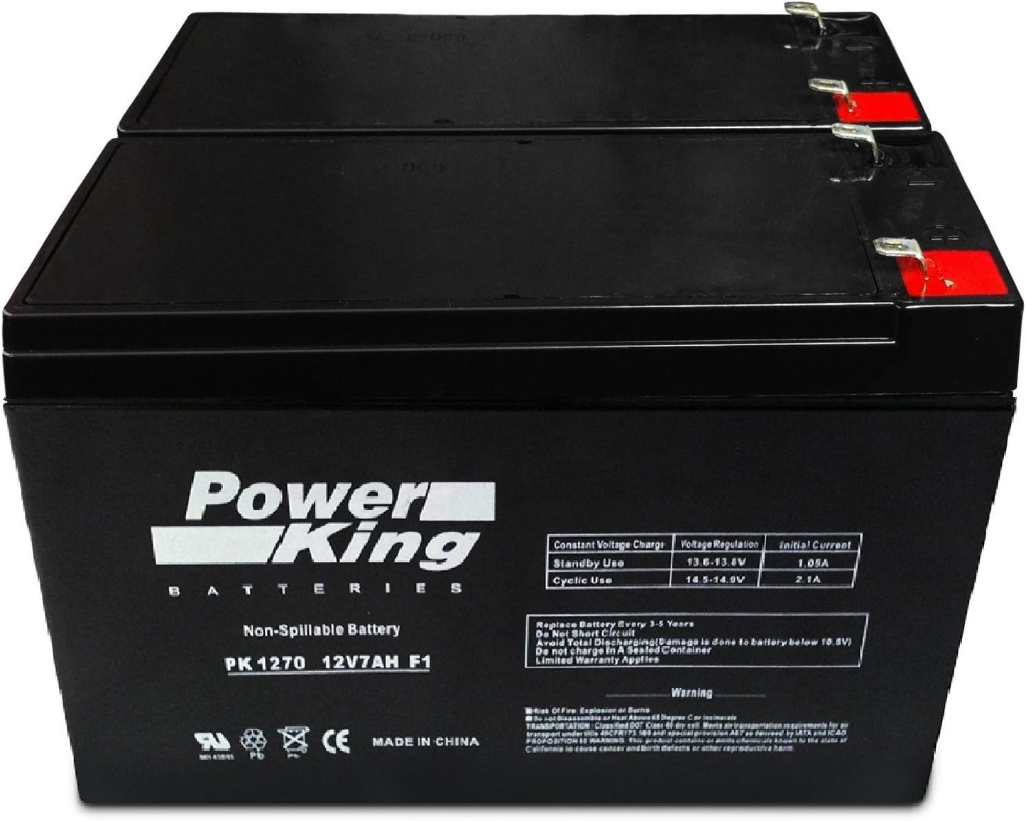 APC Back-UPS XS800 Replacement UPS Batteries - Set of 2
