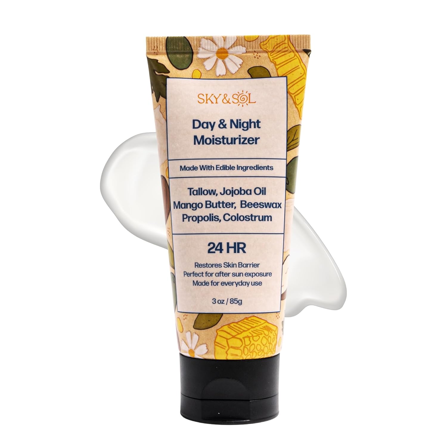 Sky and Sol Everything Cream - Natural Edible-Grade Moisturizer