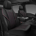 3D Foam Mesh Leather Car Seat Covers Front Seats - Breathable Pink