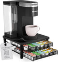 K Cup Holder Coffee Bar Organizer - Sleek K Cup Drawer for Counters