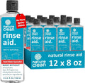 Natural Dishwasher Rinse Aid Liquid - 99.7% Plant-Based, Spotless