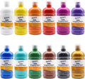 Mont Marte Tempera Paint Set 12pc 500ml - Bright Washable Kids Paint