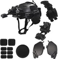 Airsoft Helmet Set with Rail 3.0 - Adjustable Chin Strap and NVG Mount