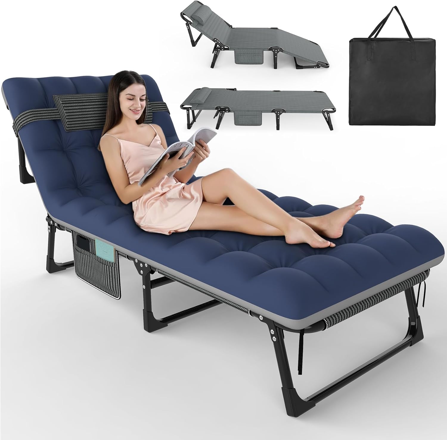 Slendor 3-in-1 Camping Cot: Ultimate Comfort & Portability