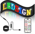 LED Sign 15in x 4in Programmable LED Sign with Bluetooth APP Control