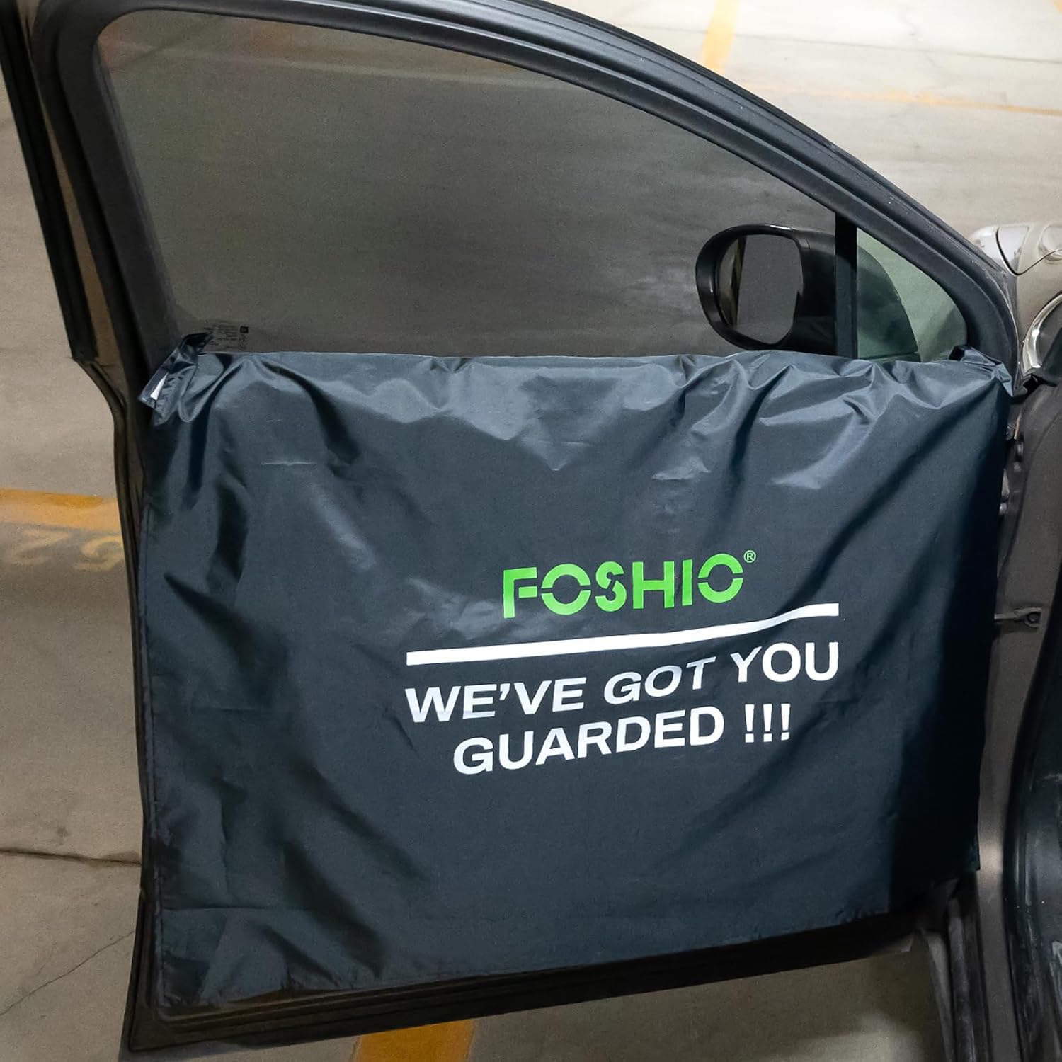 FOSHIO 4 Pack Car Door Panels Waterproof Cover Protection Tools