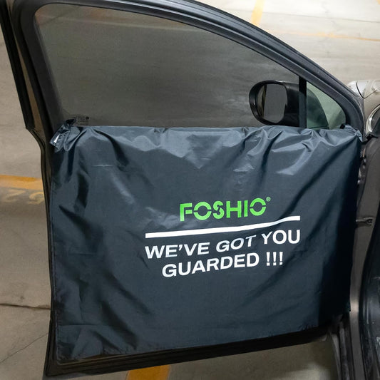 FOSHIO 4 Pack Car Door Panels Waterproof Cover Protection Tools