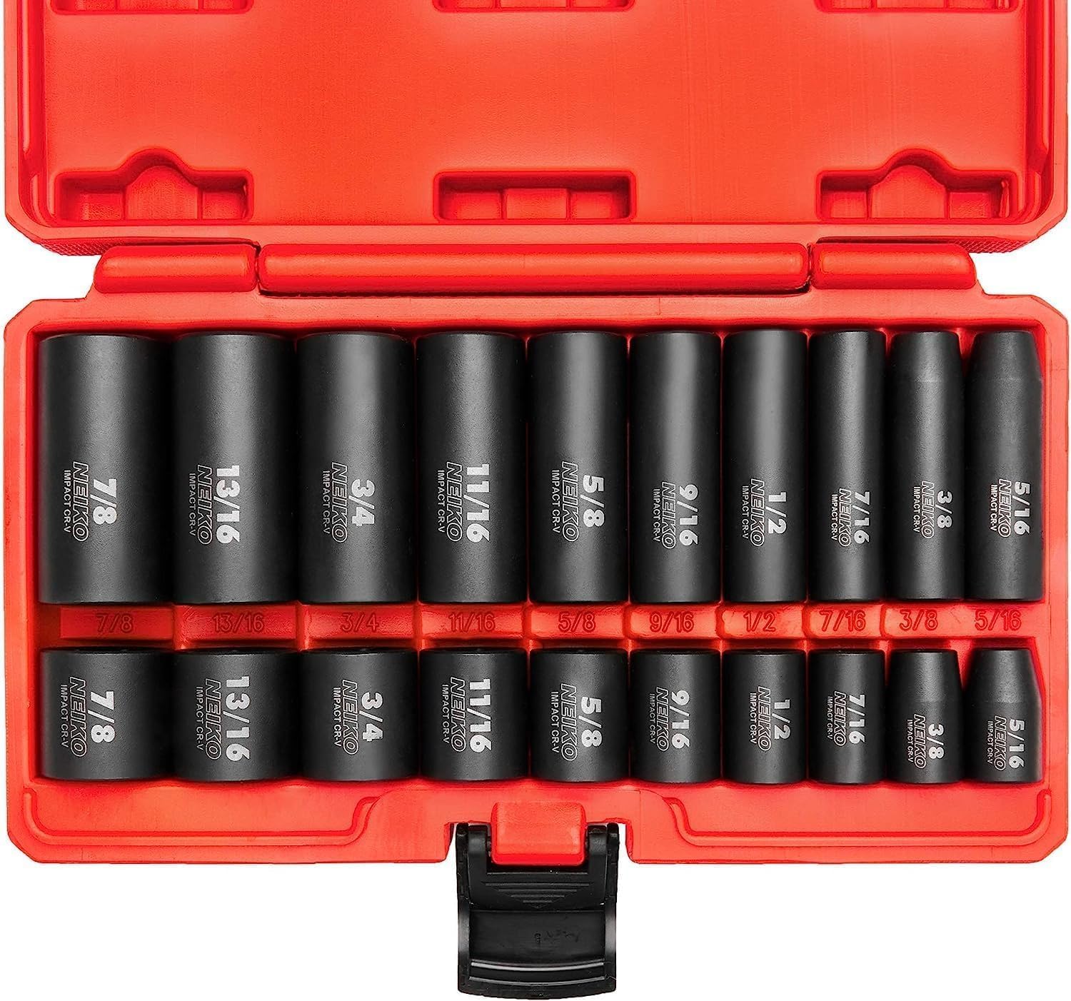 NEIKO 3/8-Inch-Drive Impact Socket Set for All Your Needs