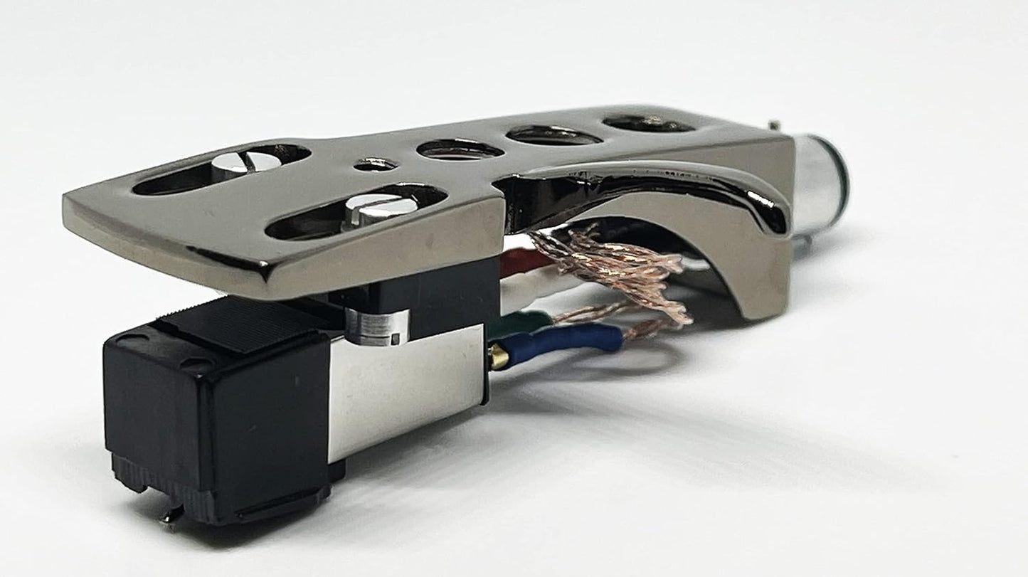 Titanium Plated Headshell and Cartridge for Technics Turntables