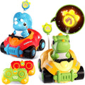 Dinosaur RC Cars: Lights, Music, Fun!