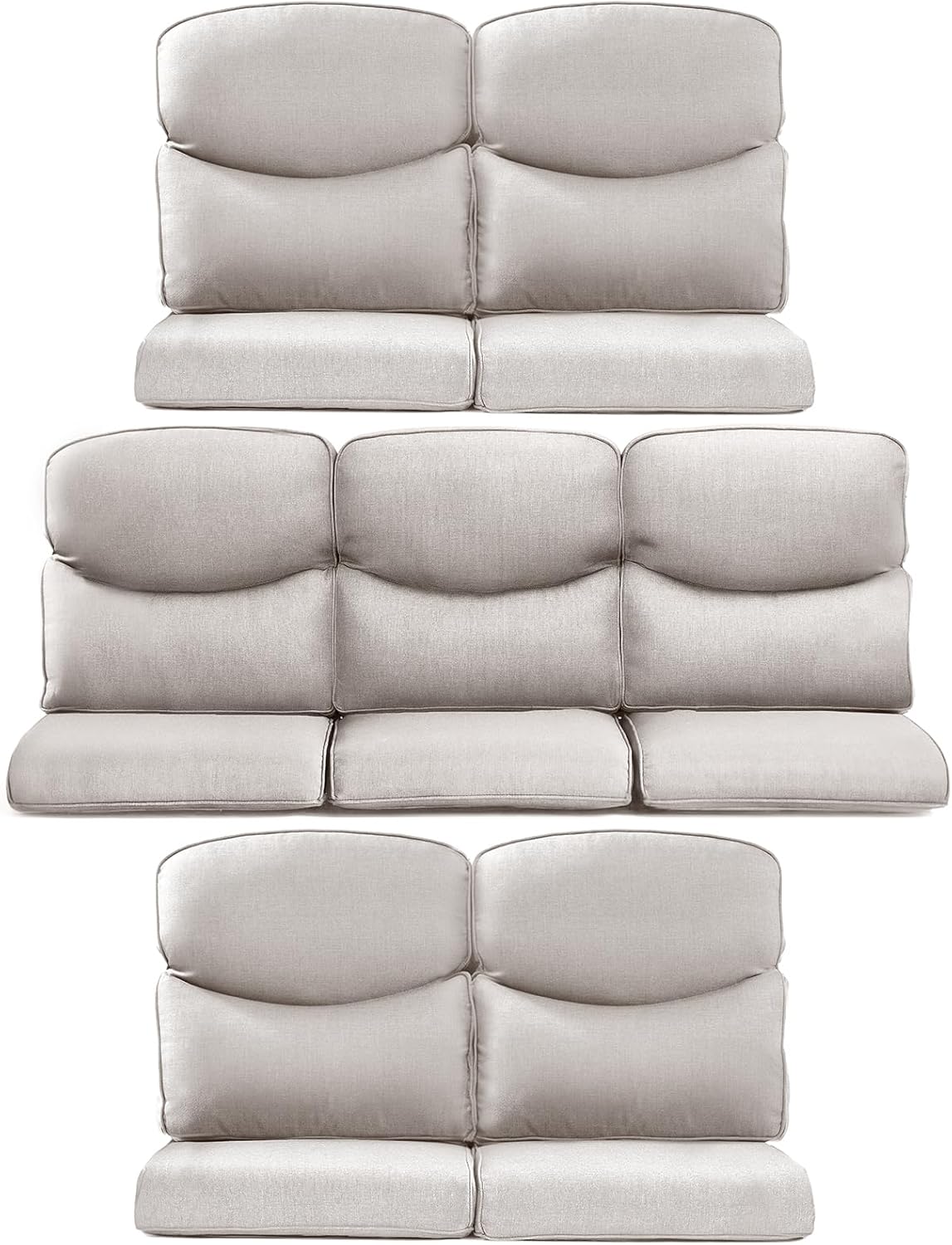 7-Piece Outdoor Patio Cushion Set for Comfort and Style