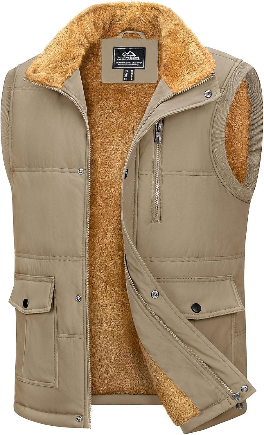 MAGCOMSEN Mens Winter Vests for Warmth and Style in Cold Weather