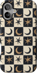 Casely iPhone 16 Case Mystic Moonstar Black Celestial - Bold