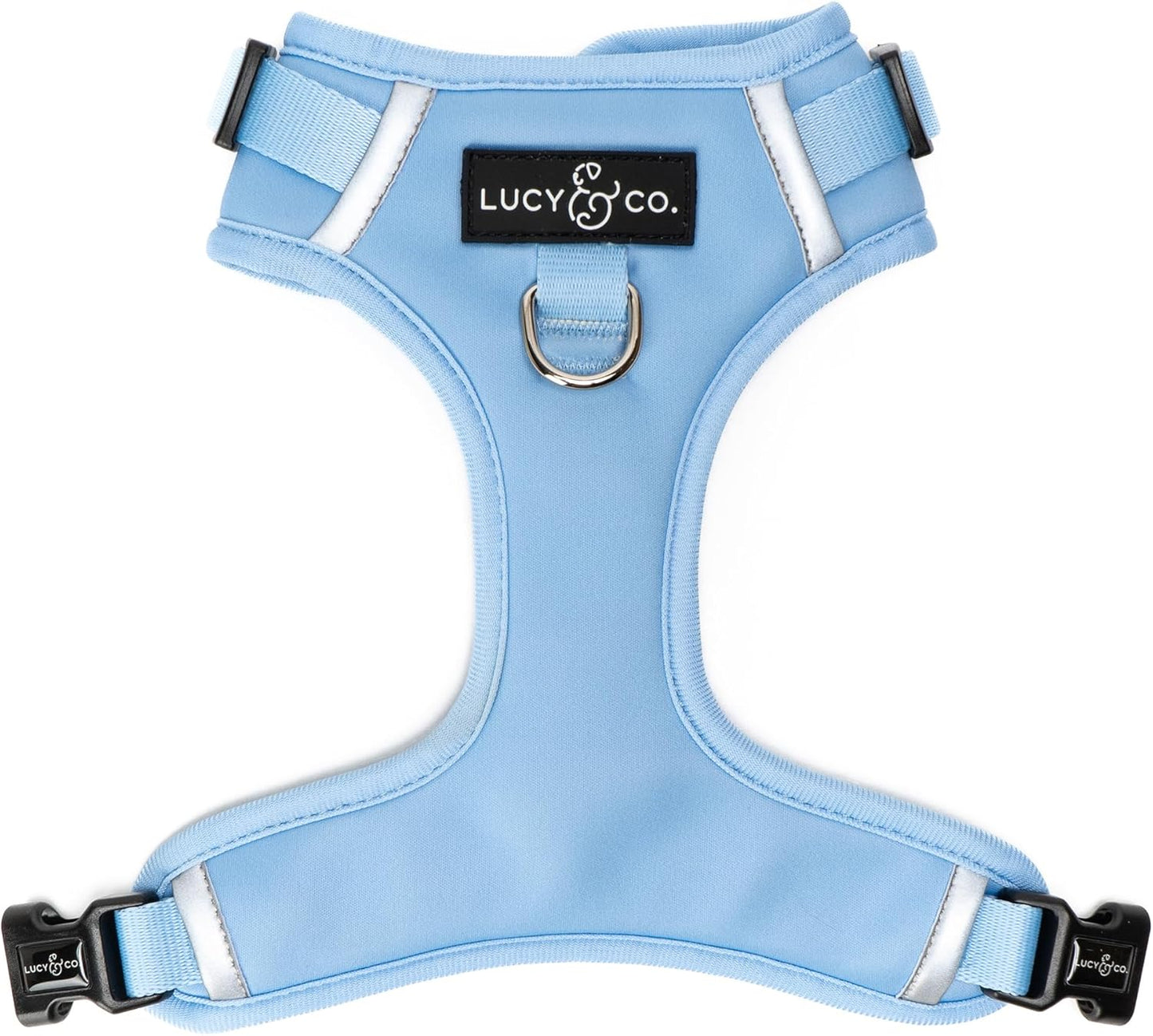 Lucy & Co. Denim No-Pull Dog Harness for Comfortable Walks