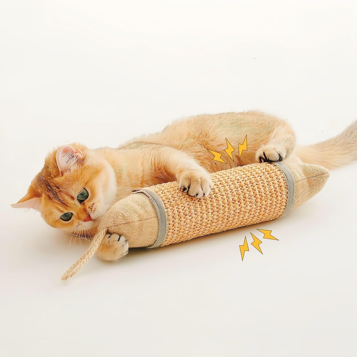 10 Inch Cat Scratcher Toy - Fun Indoor Play!