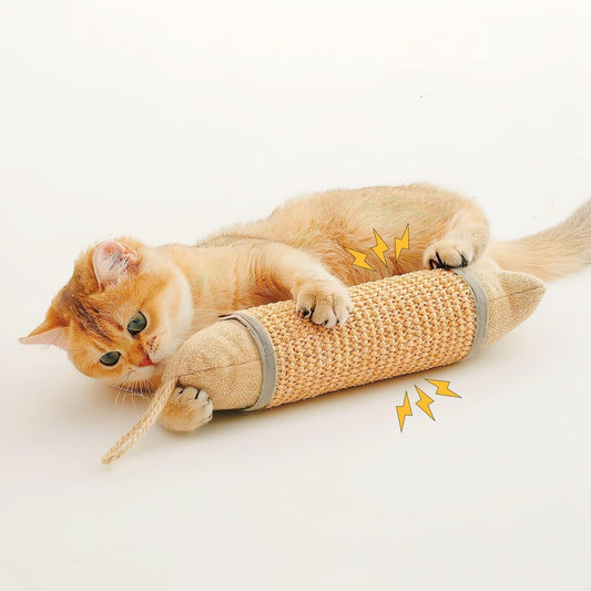 10 Inch Cat Scratcher Toy - Fun Indoor Play!