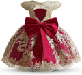Girls' Tulle Flower Princess Wedding Dress for Toddler (Style 44C2)
