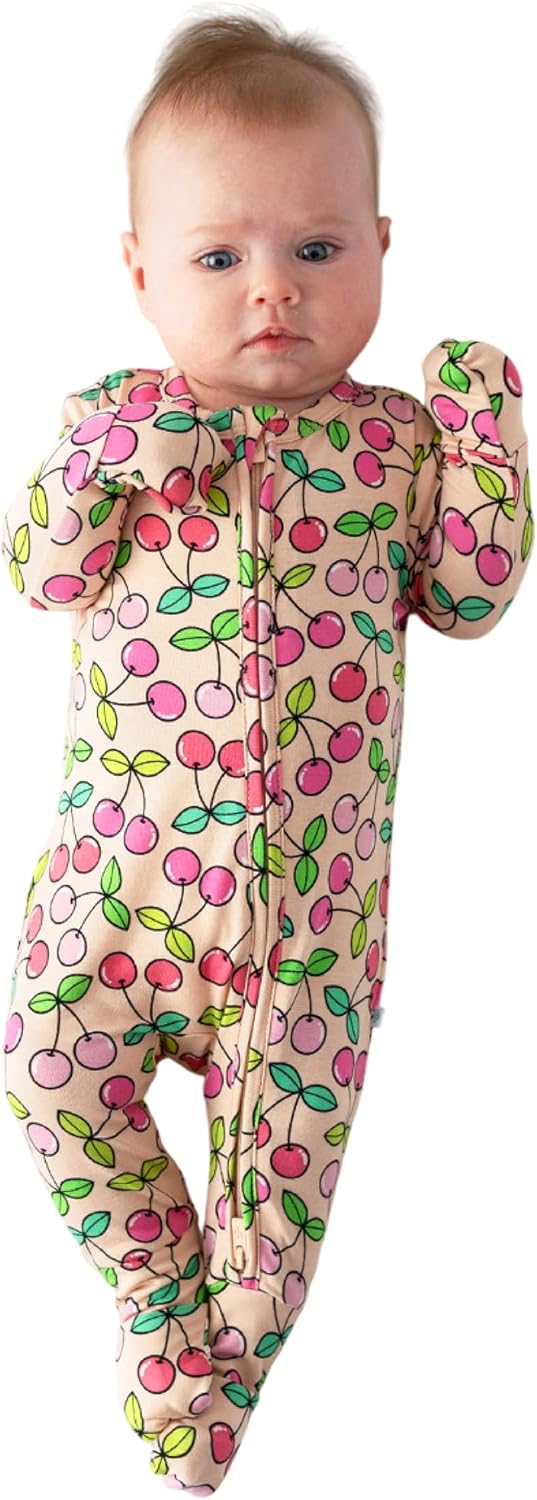 Posh Peanut Convertible Baby Sleepers - Footless Pajamas for Girls